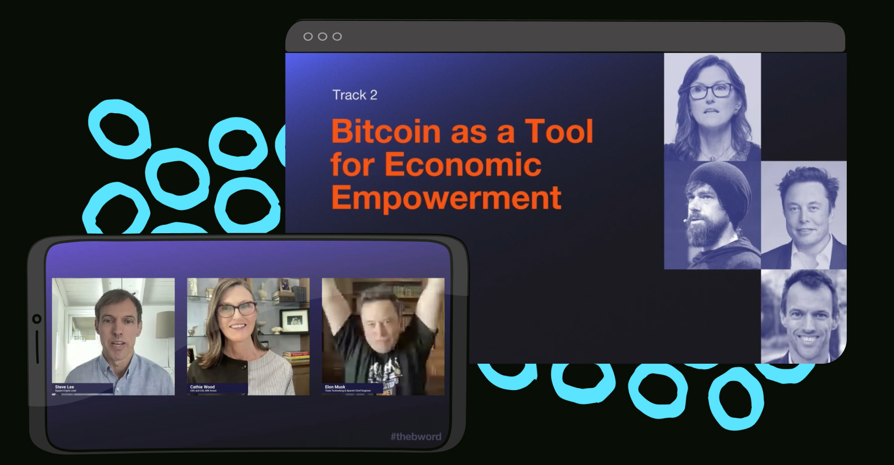 Livestream of a virtual session called "Bitcoin as a Tool for Economic Empowerment"